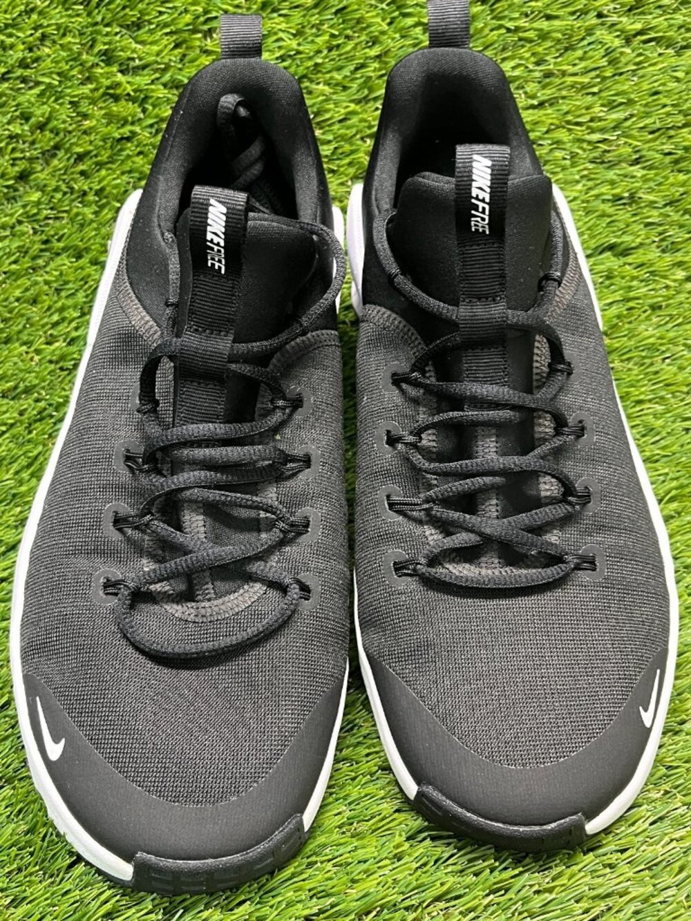 Nike Free Metcon 6 Womens Size 11.5 Black White Athletic Running Shoes Sneakers - Picture 5 of 10